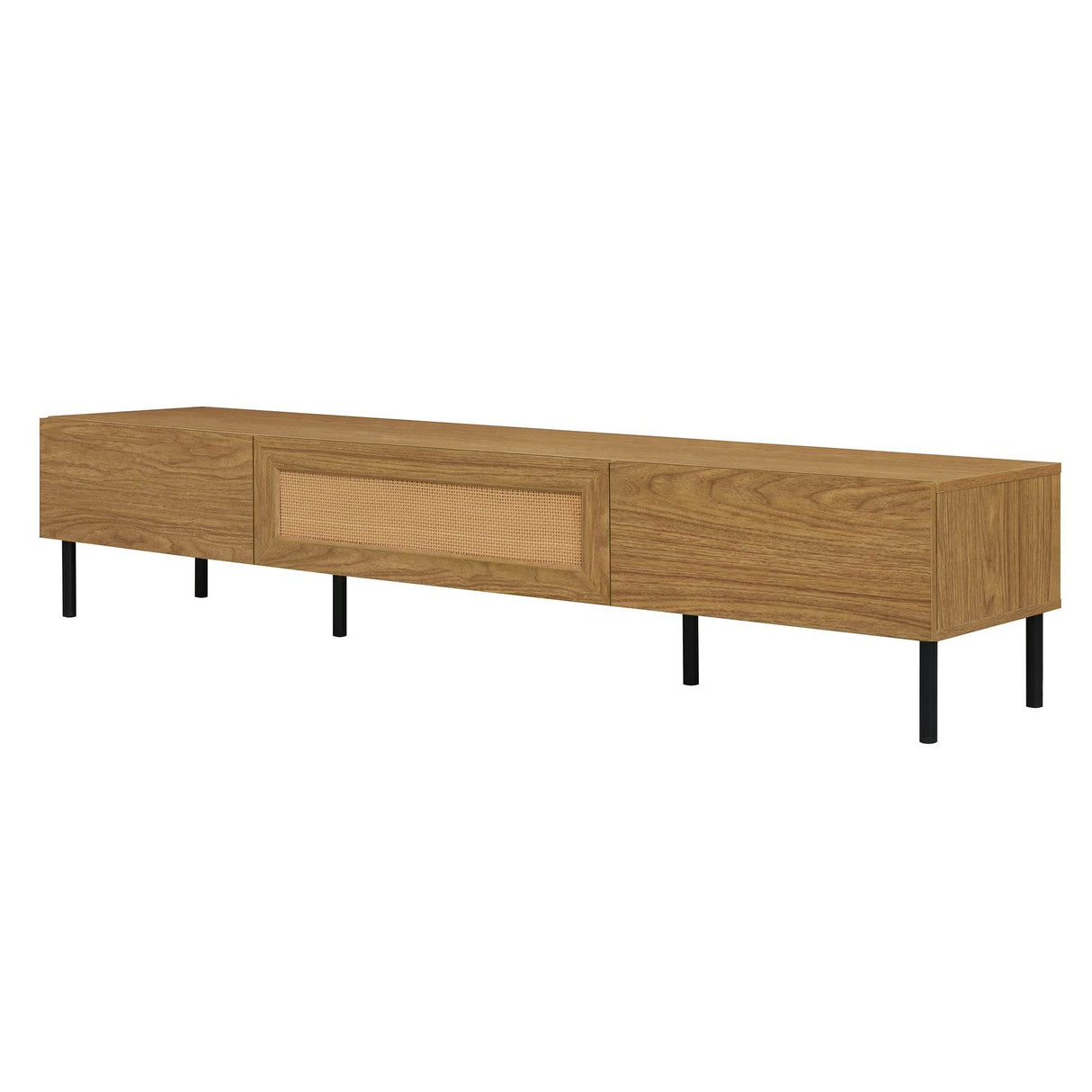 Boho Farmhouse Particle Board TV Stand Cabinet - Sleep Galleria