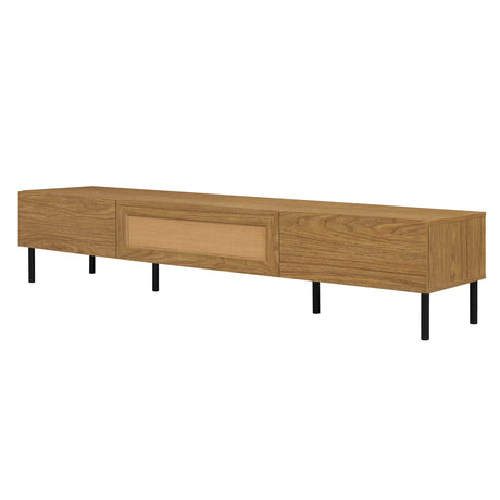 Boho Farmhouse Particle Board TV Stand Cabinet - Sleep Galleria