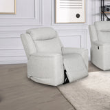 Contemporary Upholstered Adjustable Recliner Chair With Plush Cushioning - Omega Lifestyles
