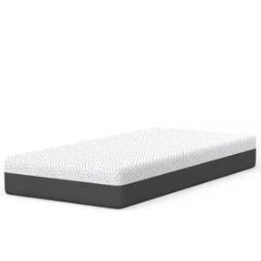 Twin Medium 10-Inch Pur Chill Cooling Memory Foam Mattress - Omega Lifestyles