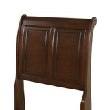 Twin Cherry Wood Platform Bed With Storage Drawers - Omega Lifestyles