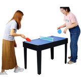 5-in-1 Multi-Game Table Billiards Foosball Ping Pong Basketball - Omega Lifestyles