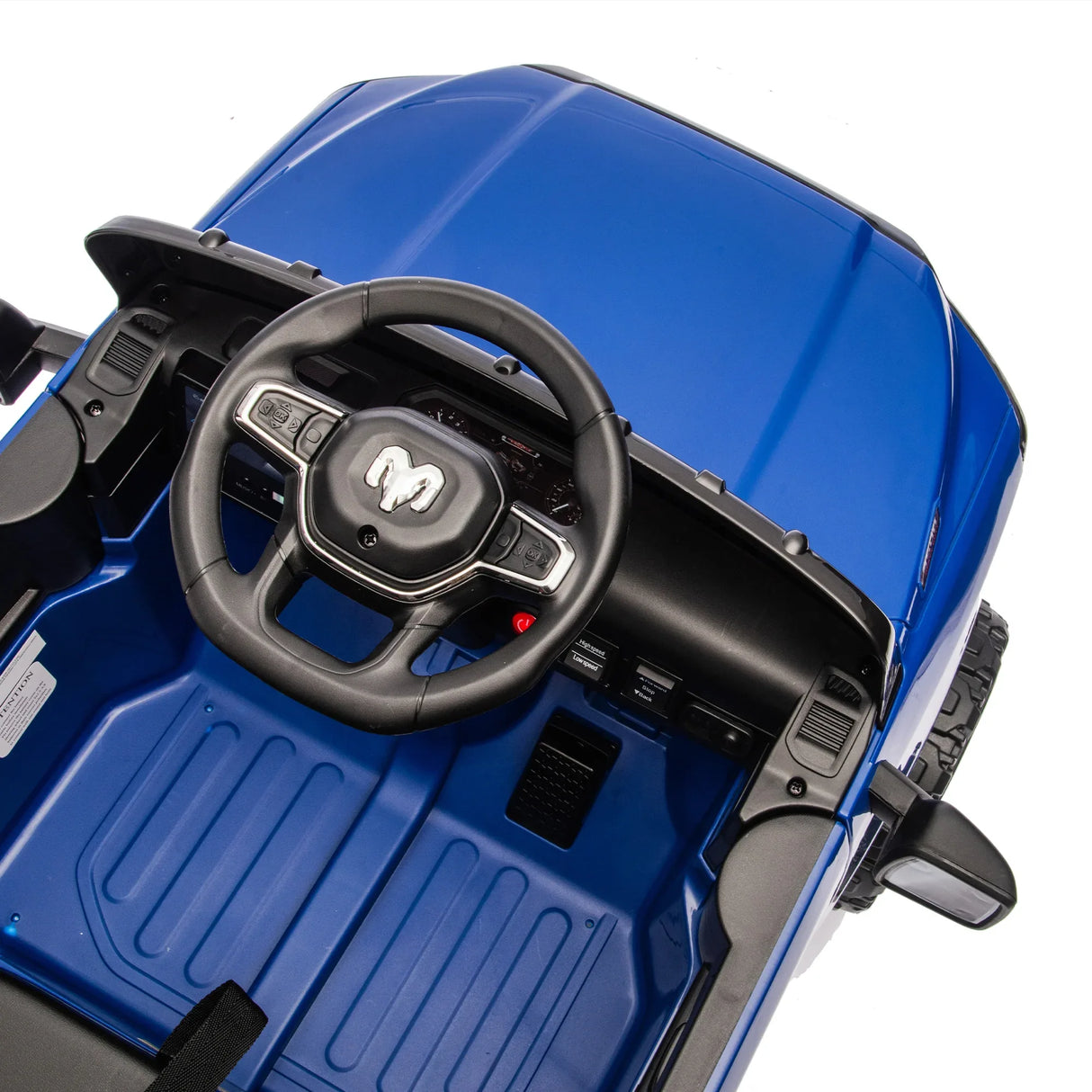 Licensed Dodge RAM 3500 Kids Ride-On Truck With Remote Control - Omega Lifestyles