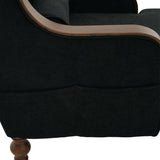 Oversized Chenille Fabric Recliner Lounge Chair with Storage - Omega Lifestyles