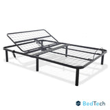 King Adjustable Steel Bed Base With Head Position Adjustment - Omega Lifestyles