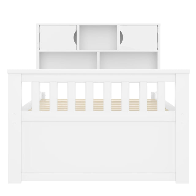 Twin Captain Platform Bed Frame With Storage Drawers - Omega Lifestyles