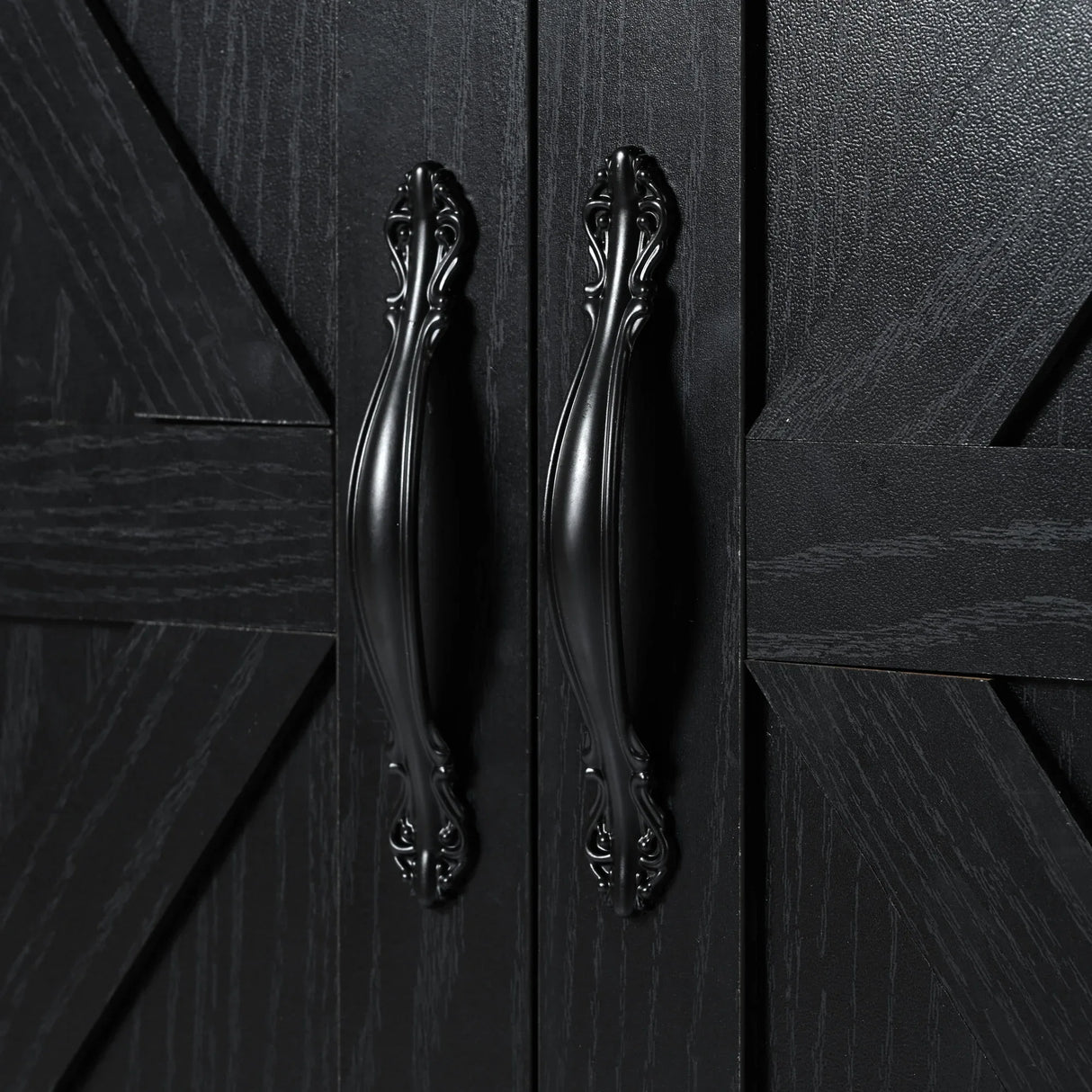 Farmhouse Kitchen Island Cart With Power Outlet - Omega Lifestyles