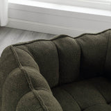Soft Chenille Bean Bag Chair with Foam - Sleep Galleria