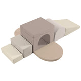 Colorful Soft Foam Climb and Crawl Playset for Toddlers - Omega Lifestyles