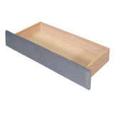 Twin Upholstered Velvet Daybed With Storage Drawers USB Ports - Omega Lifestyles