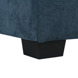 U-Shaped Modular Linen Blend Sofa With Ottomans - Omega Lifestyles