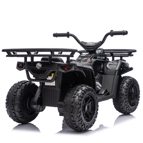 24V High-Power Kids Ride-On ATV With Storage Racks - Omega Lifestyles
