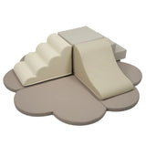 6-Piece Colorful Soft Foam Blocks Activity Play Set - Omega Lifestyles