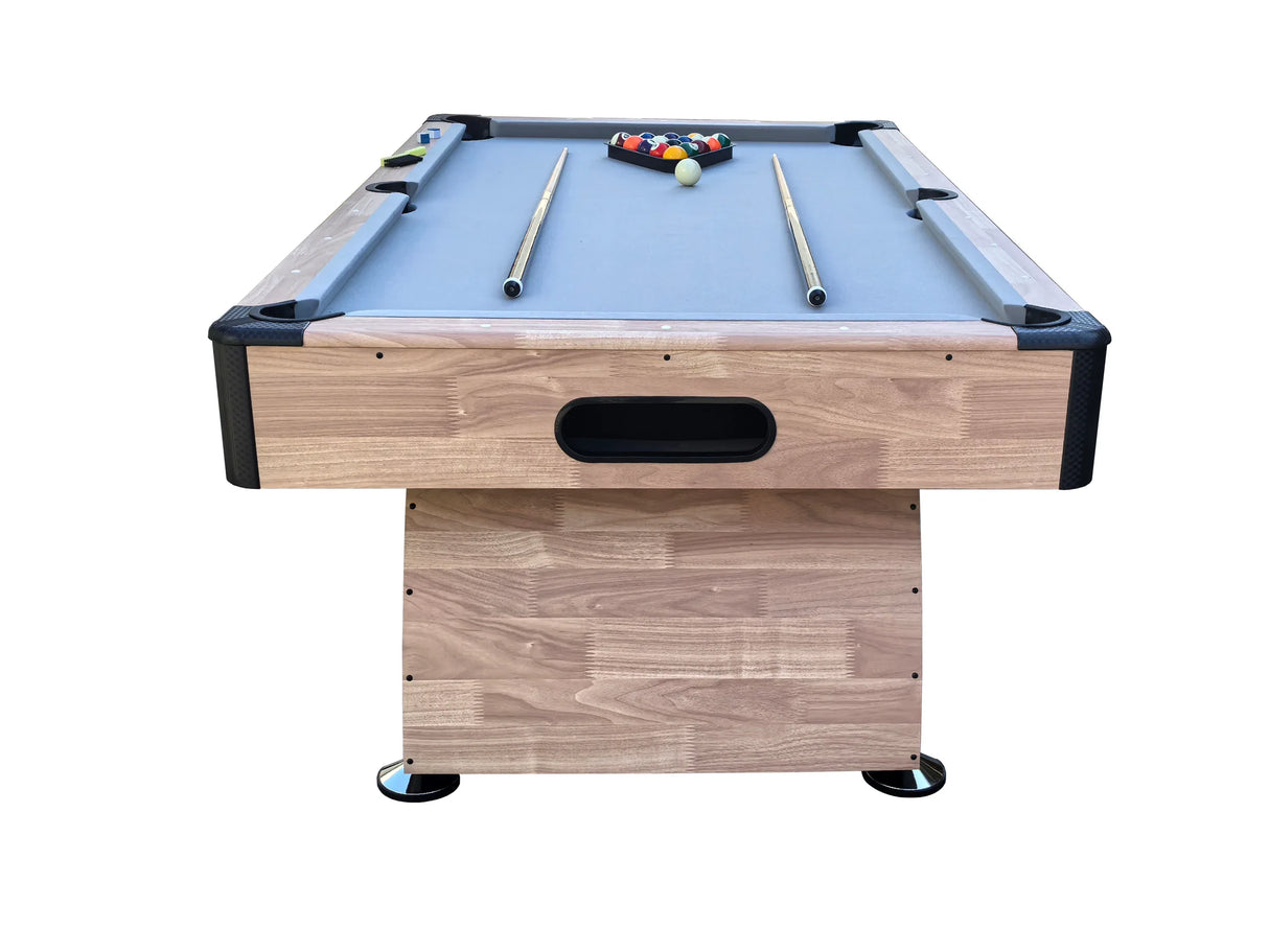 7-Ft Foldable Wood MDF Pool Table Billiards Gaming Table - Omega Lifestyles