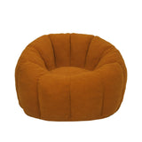 Plush Teddy Foam Bean Bag Chair With Armrests - Omega Lifestyles