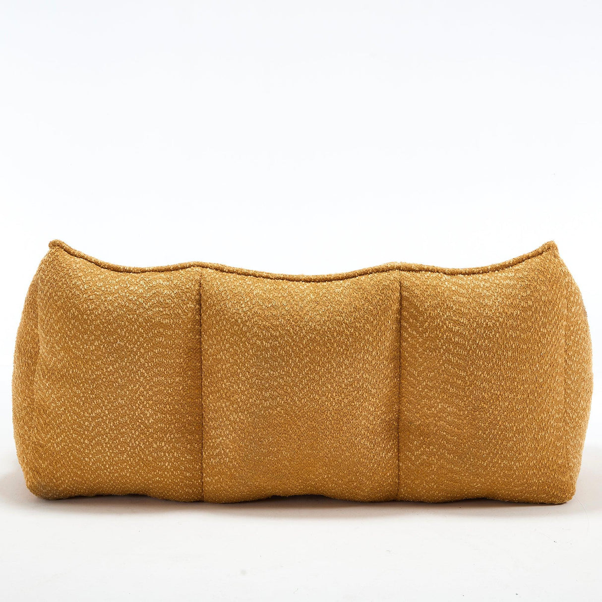 Chenille Dual Bean Bag Chair With Foam Core - Omega Lifestyles