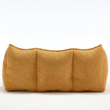 Chenille Dual Bean Bag Chair With Foam Core - Omega Lifestyles