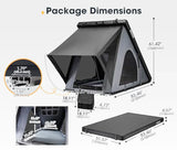 Aluminium Alloy Roof Top Tent With Tri-Color LED Light - Omega Lifestyles