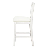 5-Piece Counter Height Rustic Farmhouse Dining Table Set - Omega Lifestyles