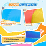 Kids Inflatable Bounce House With Slides Climbing Wall Trampoline - Omega Lifestyles