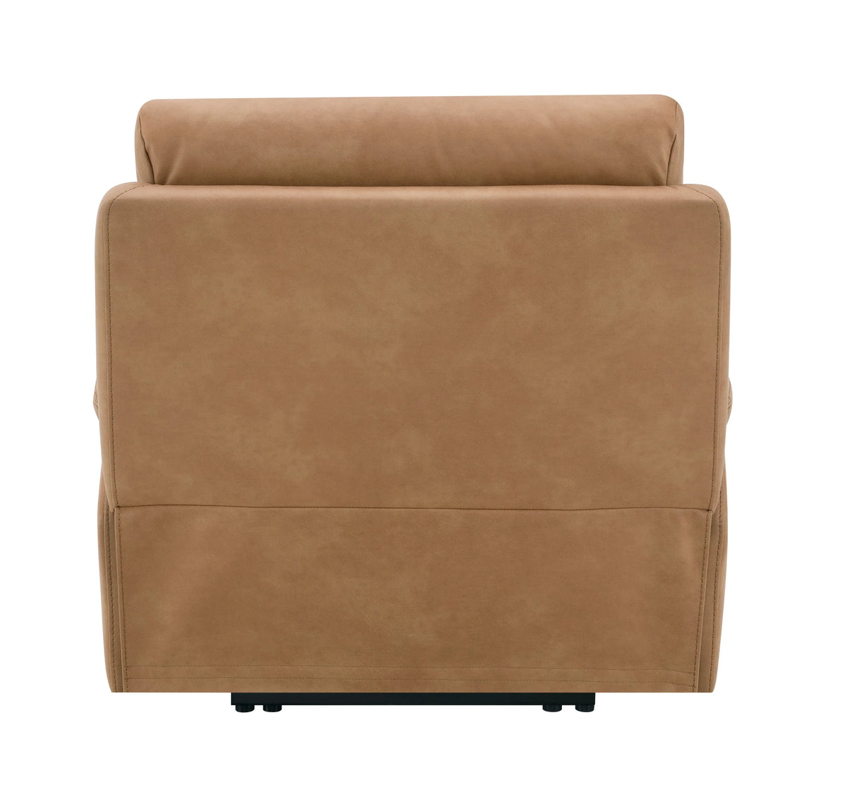 Brown Leather Aire Power Motion Recliner With USB And Power Headrest - Omega Lifestyles