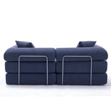 Modular Folding Convertible Corduroy Sofa Bed - Omega Lifestyles