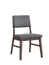 Set of 2 Scandinavian Corduroy Upholstered Side Chairs - Omega Lifestyles