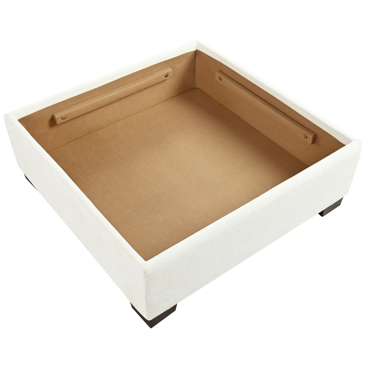 U-Shaped Modular 6-Seat Linen Blend Sofa With Ottomans - Omega Lifestyles