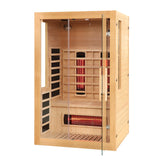 2 to 3 Person Hemlock Wood Low EMF Far Infrared Sauna - Omega Lifestyles