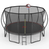 14-Foot Outdoor Galvanized Steel Frame Garden Trampoline - Omega Lifestyles