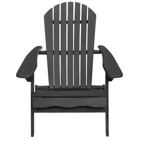 Acacia Wood Foldable Rustic Outdoor Adirondack Chair - Omega Lifestyles