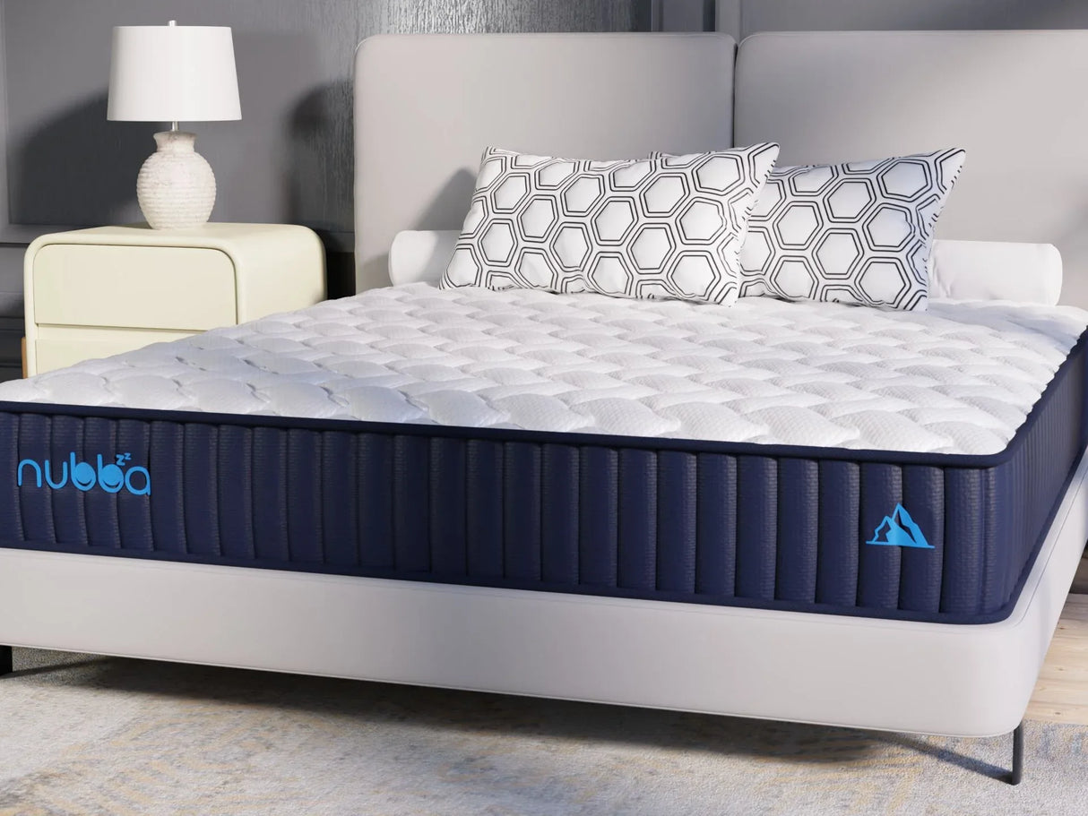 Twin Firm 12-Inch Hybrid Memory Foam Mattress - Omega Lifestyles