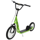 Youth Adjustable Handlebar Kick Scooter With Inflatable Tires - Omega Lifestyles
