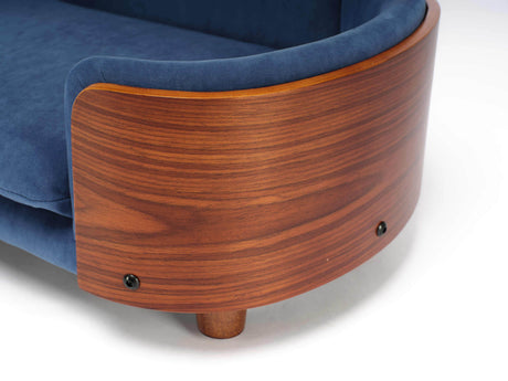 Solid Wood Elevated Orthopedic Dog Bed With Foam Cushion - Sleep Galleria