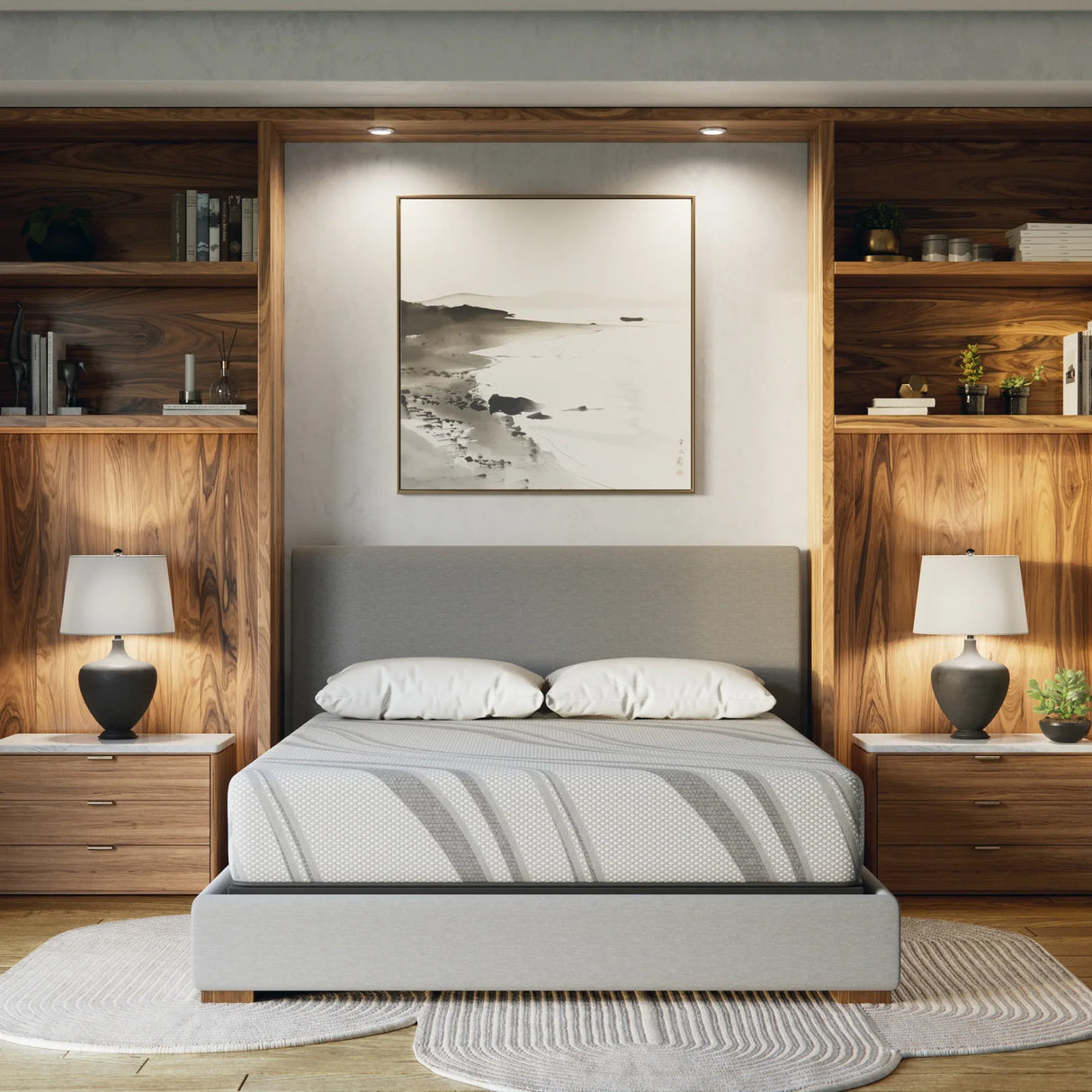 Medium 10-Inch Gel Memory Foam California King Mattress - Omega Lifestyles