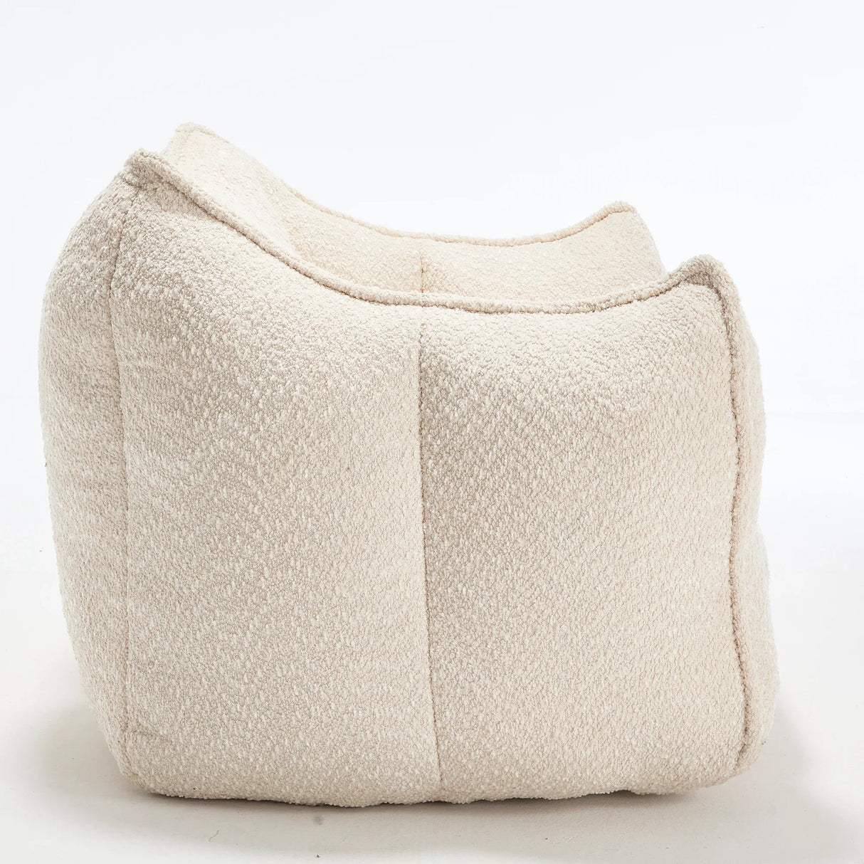 Chenille Bean Bag Chair With Resilient Foam - Omega Lifestyles