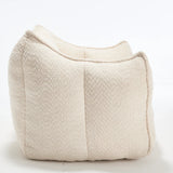 Chenille Bean Bag Chair With Resilient Foam - Omega Lifestyles