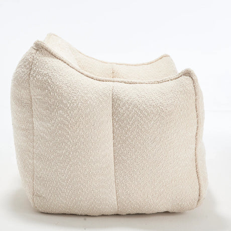 Chenille Bean Bag Chair With Resilient Foam - Omega Lifestyles