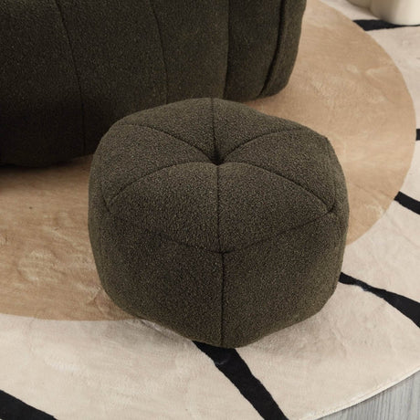 Soft Chenille Bean Bag Chair with Foam - Sleep Galleria