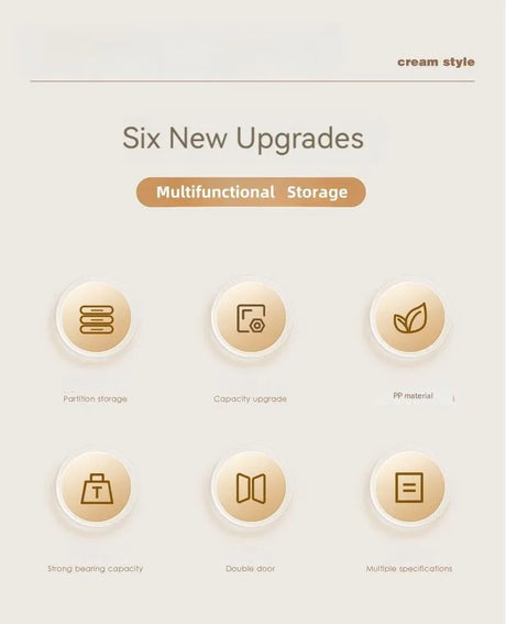 Folding Plastic Wardrobe Cabinet With Wheels and Hangers - Omega Lifestyles