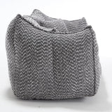 Dual Chenille Bean Bag Chair With High Resilience Foam Core - Omega Lifestyles