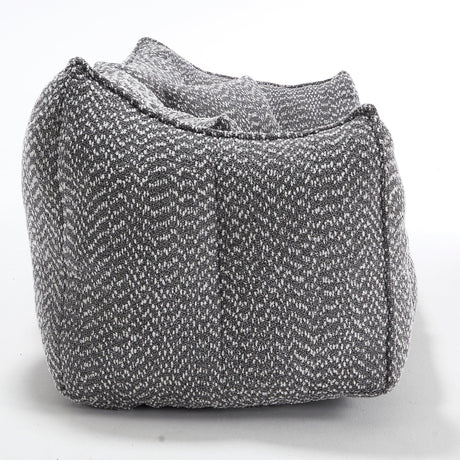 Dual Chenille Bean Bag Chair With High Resilience Foam Core - Omega Lifestyles