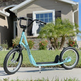Youth Adjustable Handlebar Kids Scooter With Inflatable Tires - Omega Lifestyles