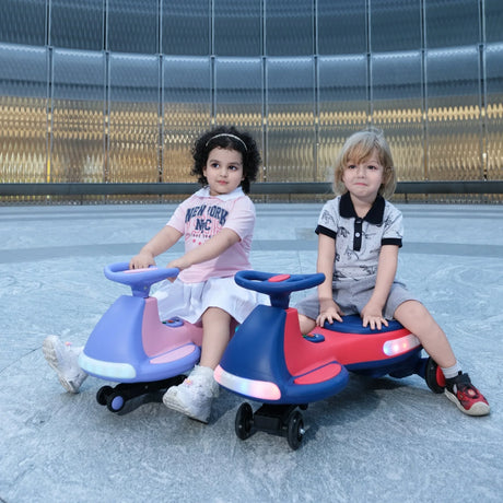 Kids Electric Wiggle Car Rechargeable Battery Pedal Toy - Omega Lifestyles