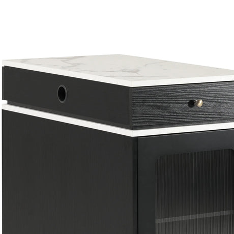 Extendable Dining Table Kitchen Island With Storage - Omega Lifestyles