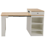 Extendable Dining Table Kitchen Island With Storage - Omega Lifestyles