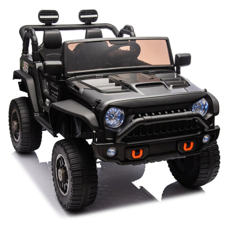 24V Two-Seater Kids Ride-On Truck With Bluetooth Remote Control - Omega Lifestyles