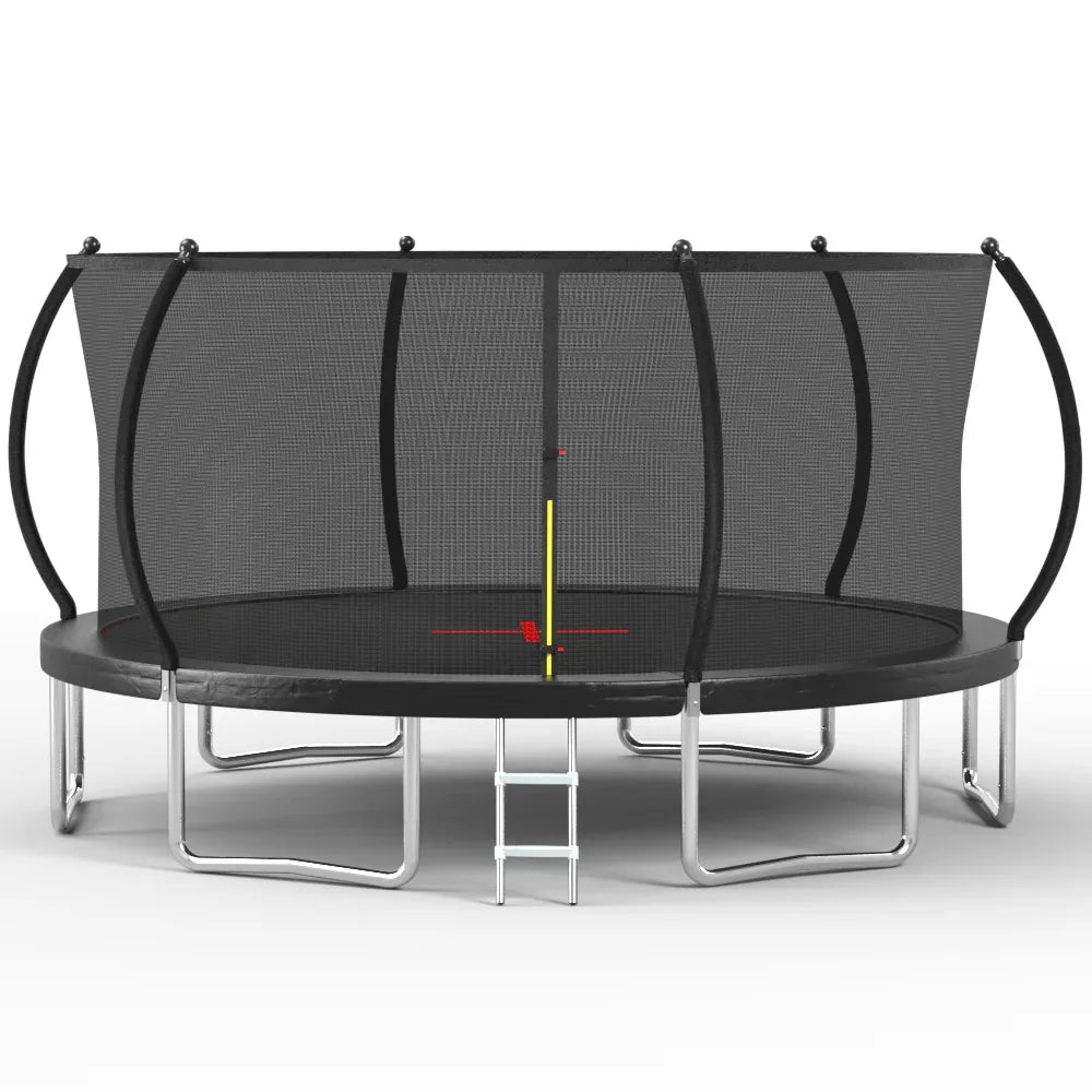 16-Inch Outdoor Steel Frame Garden Trampoline - Omega Lifestyles