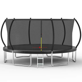 16-Inch Outdoor Steel Frame Garden Trampoline - Omega Lifestyles