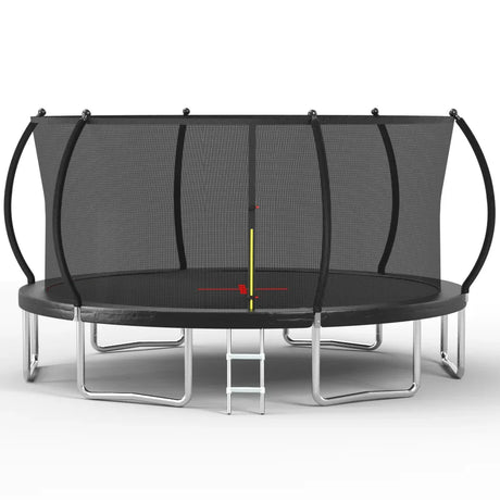 16-Inch Outdoor Steel Frame Garden Trampoline - Omega Lifestyles